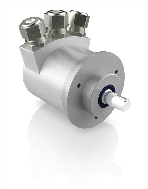 INDUSTRIAL ENCODER WITH RETROFIT FLANGE